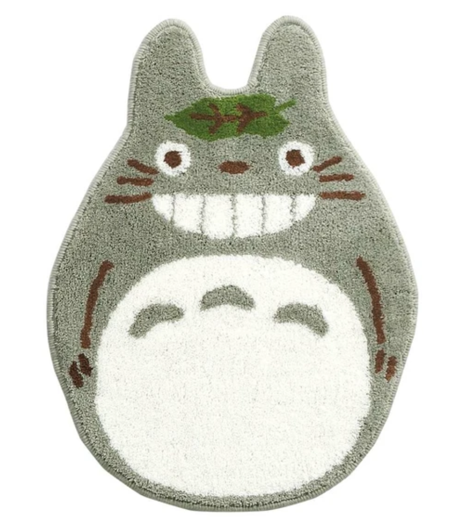 My Neighbor Totoro Slow Accent Mat (Gray), Approximately 65×48 cm (25.59×18.90 inches)