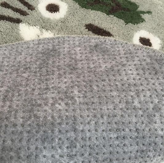 My Neighbor Totoro Slow Accent Mat (Gray), Approximately 65×48 cm (25.59×18.90 inches)