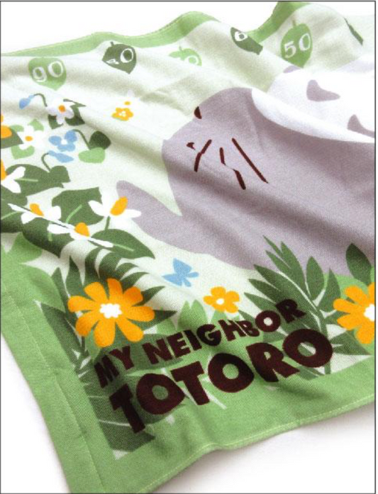 Totoro "Resting with Friends" Baby Bath Towel
