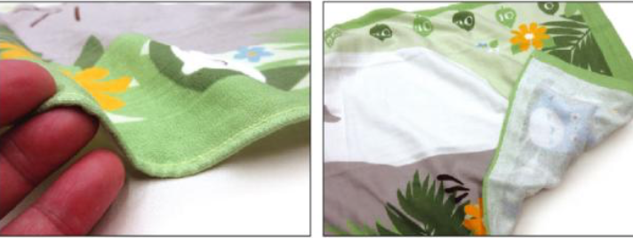 Totoro "Resting with Friends" Baby Bath Towel