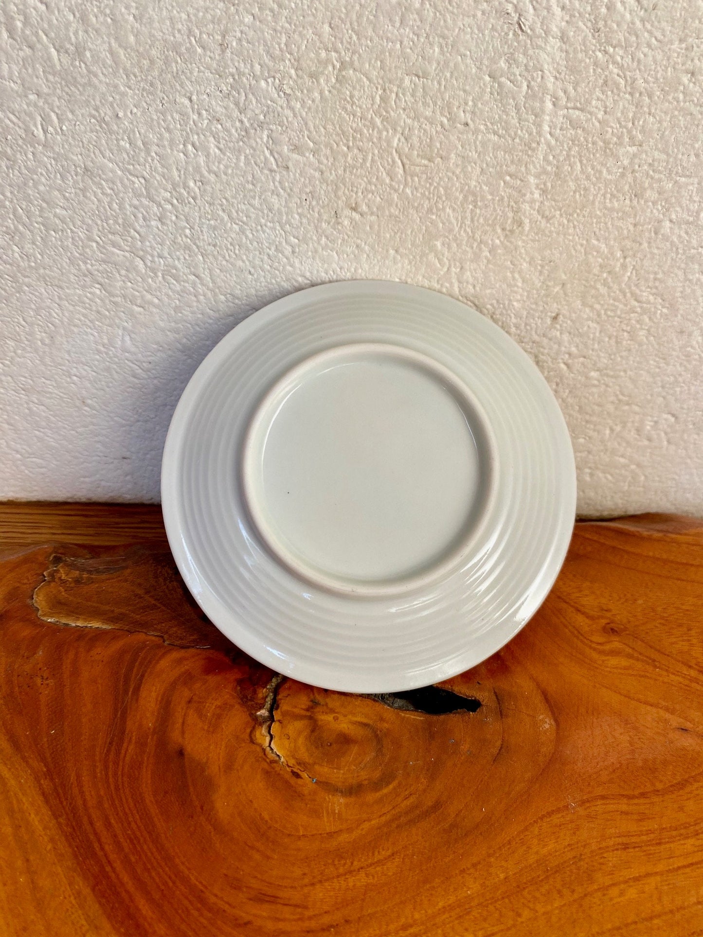 Small Japanese flower mozart with wafu designed Saucer for small Kokedama Size 4.13" diameter x 0.6" height