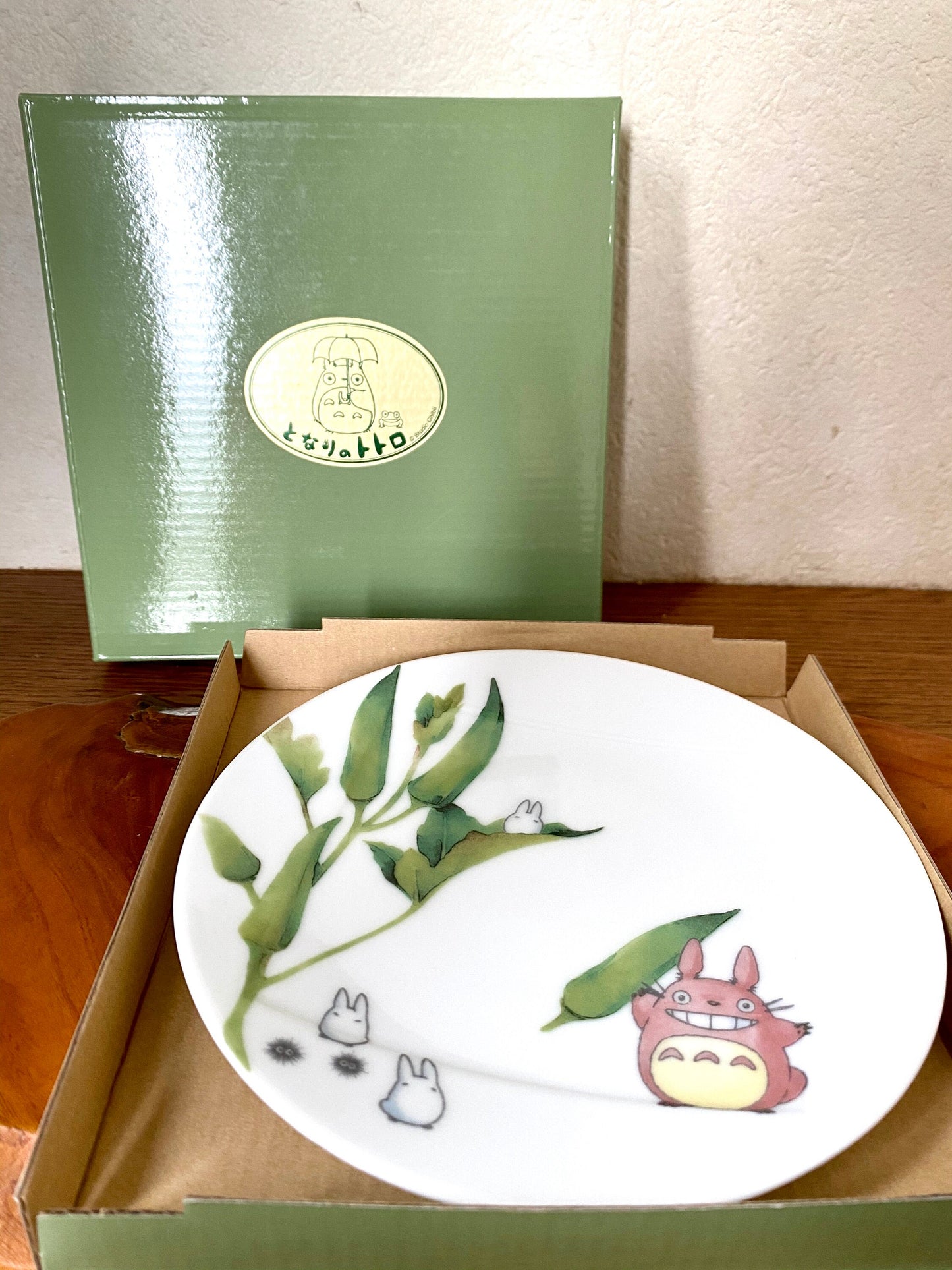 My Neighbor Totoro plate, collectible by Noritake - 15.5cm/6.1" diameter with original box