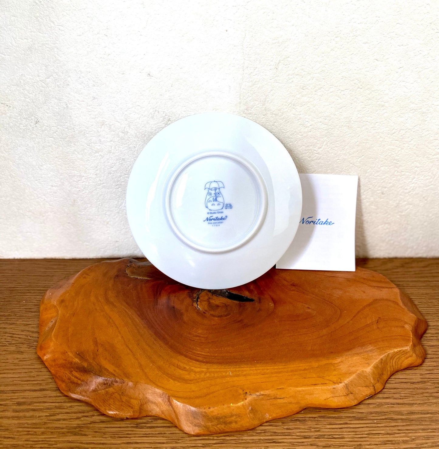 My Neighbor Totoro plate, collectible by Noritake - 15.5cm/6.1" diameter with original box