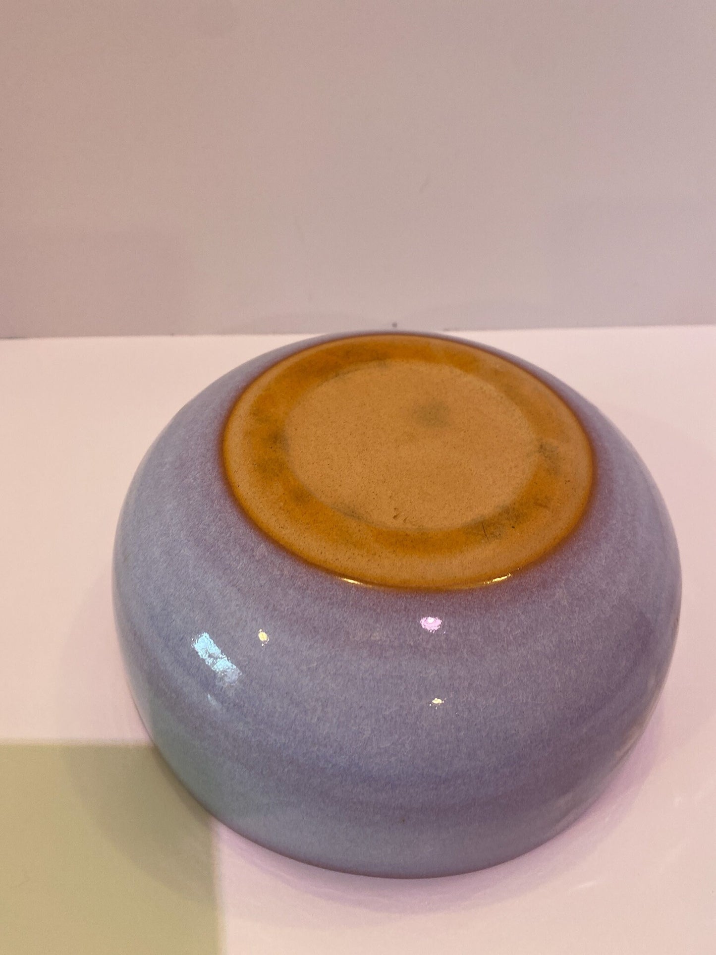 萩焼 椿秀窯 Japanese Ceramic Saucer, Hagi Yaki Ware, Chinshu-gama , Size 6.5 inch diameter x 3.25" height, comes with original box