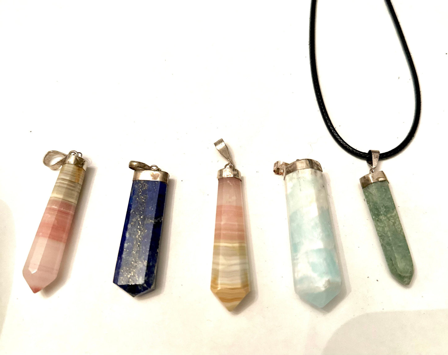 Gift Bundle! Anthurium arranged Kokedama, healing gem stone, clearing white sage and Santo points wood.