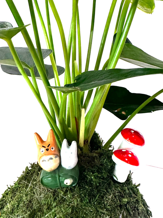 Miniature Mushroom for Kokedama Charm 3pcs