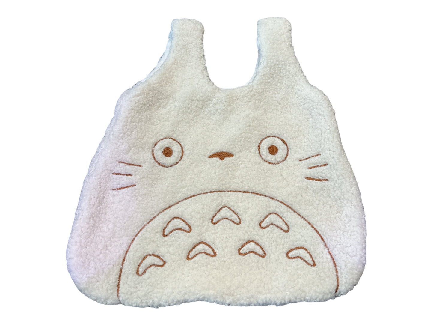 Totoro small bag, Fluffy Corduroy Handbag 12.5inch