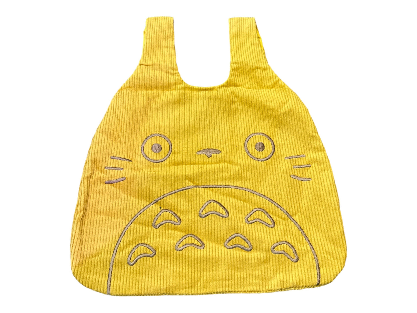 Totoro small bag, Fluffy Corduroy Handbag 12.5inch
