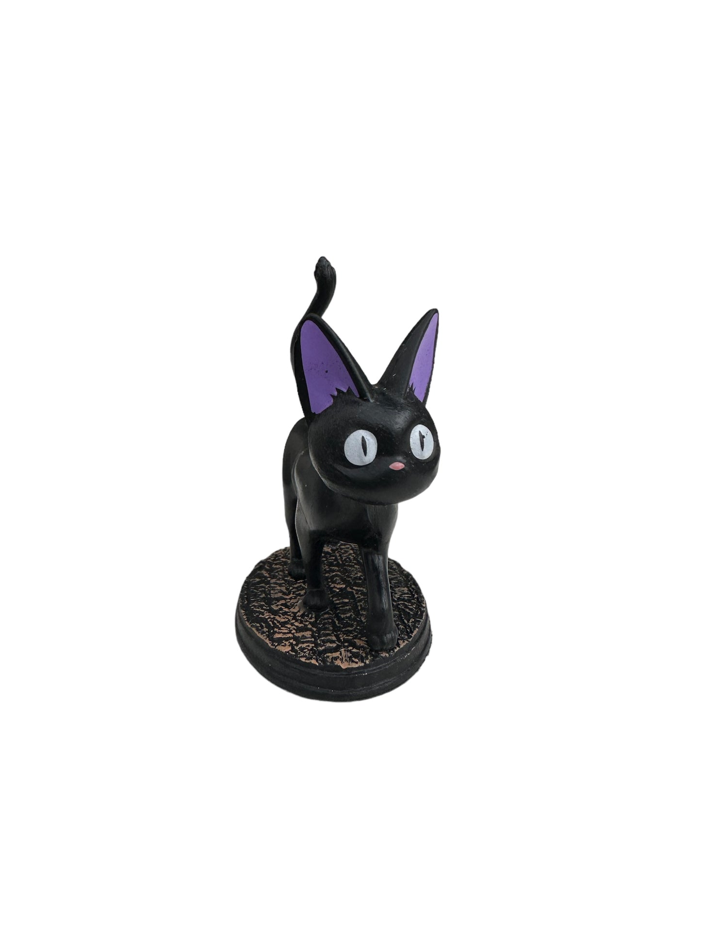 Black cat miniature doll