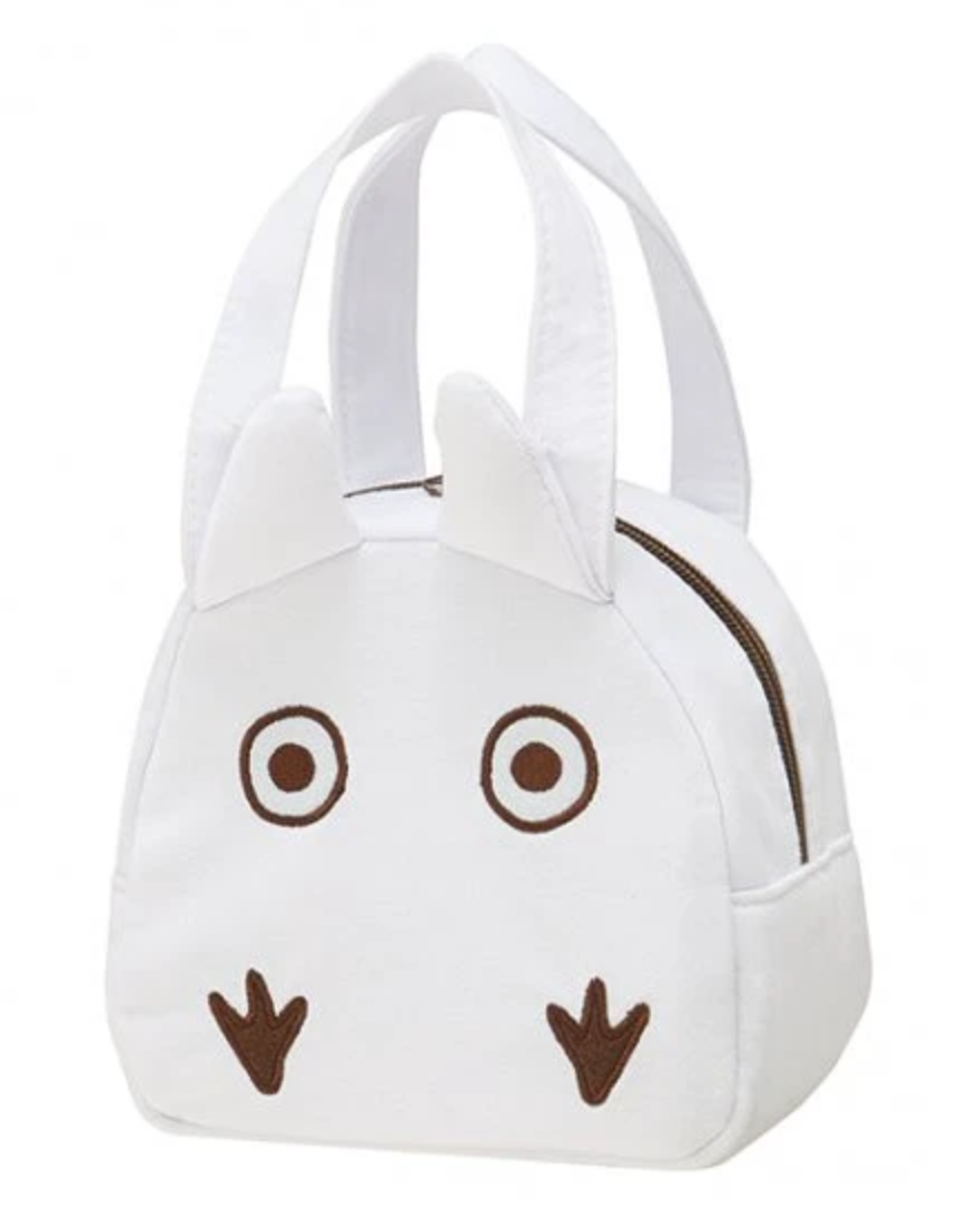 Totoro white mini backpack - Skater Die-Cut Bag