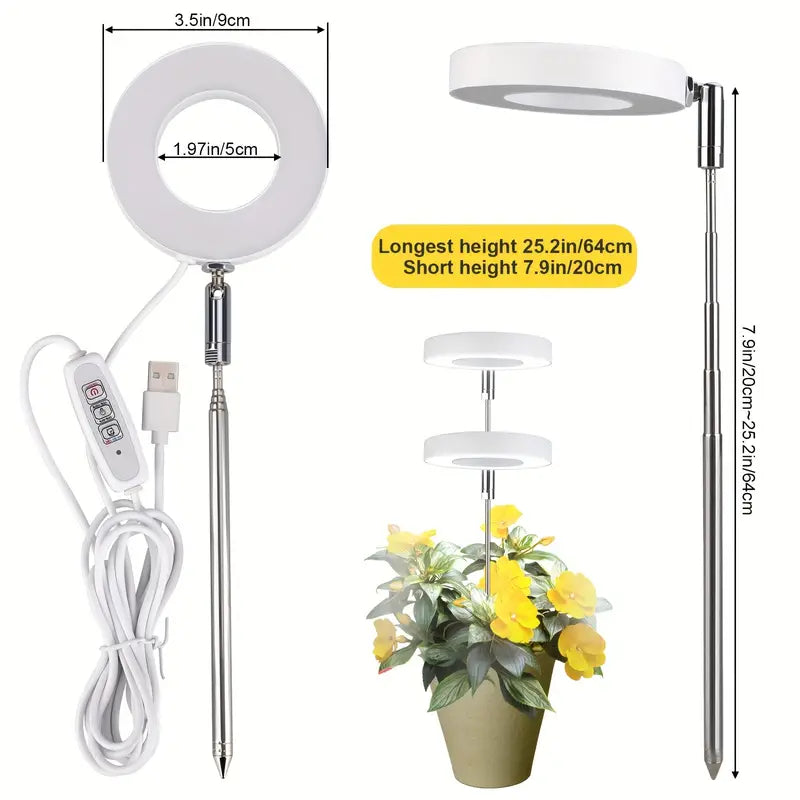 USB 5V Plant growth lamp for Indoor plant, imitated Sun LED Plant Growth Lamp