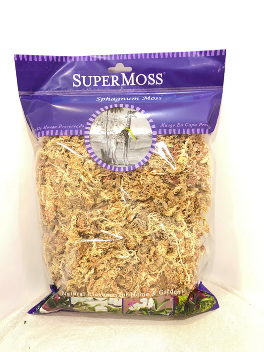 Sphagnum Moss 110 cu in, Natural Elegance for Home & Garden.