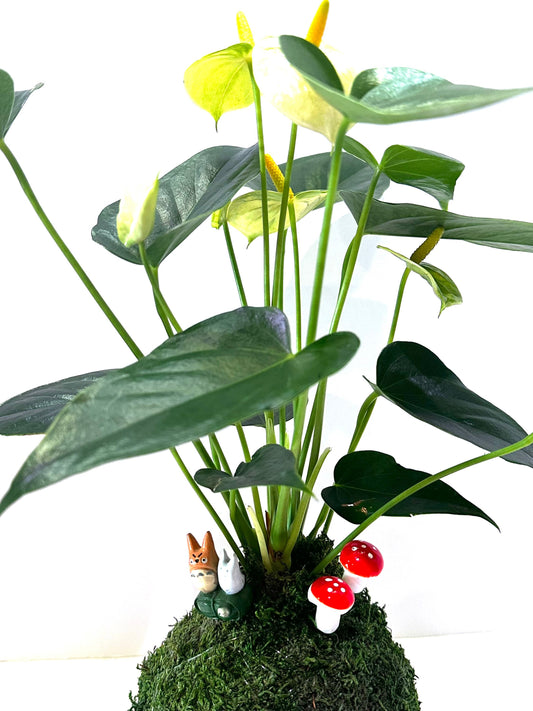 Miniature Mushroom for Kokedama Charm 3pcs