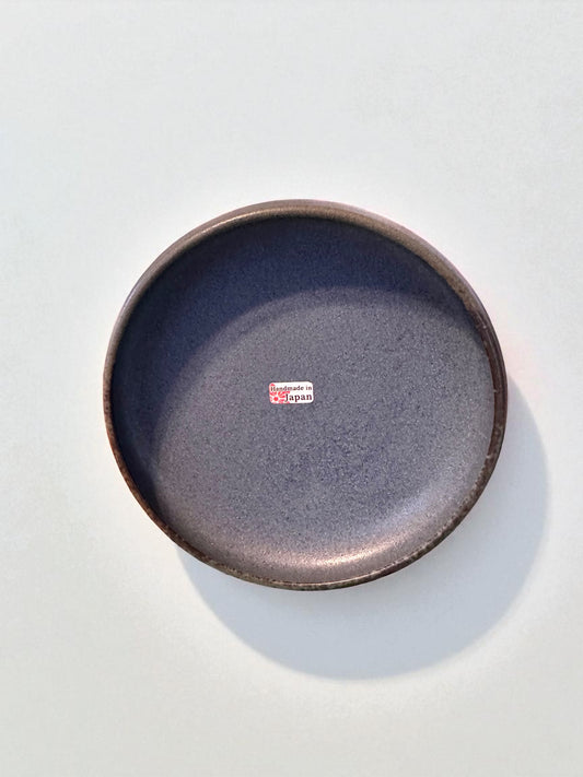 Shallow Ceramic Dish for Kokedama – 6.5"