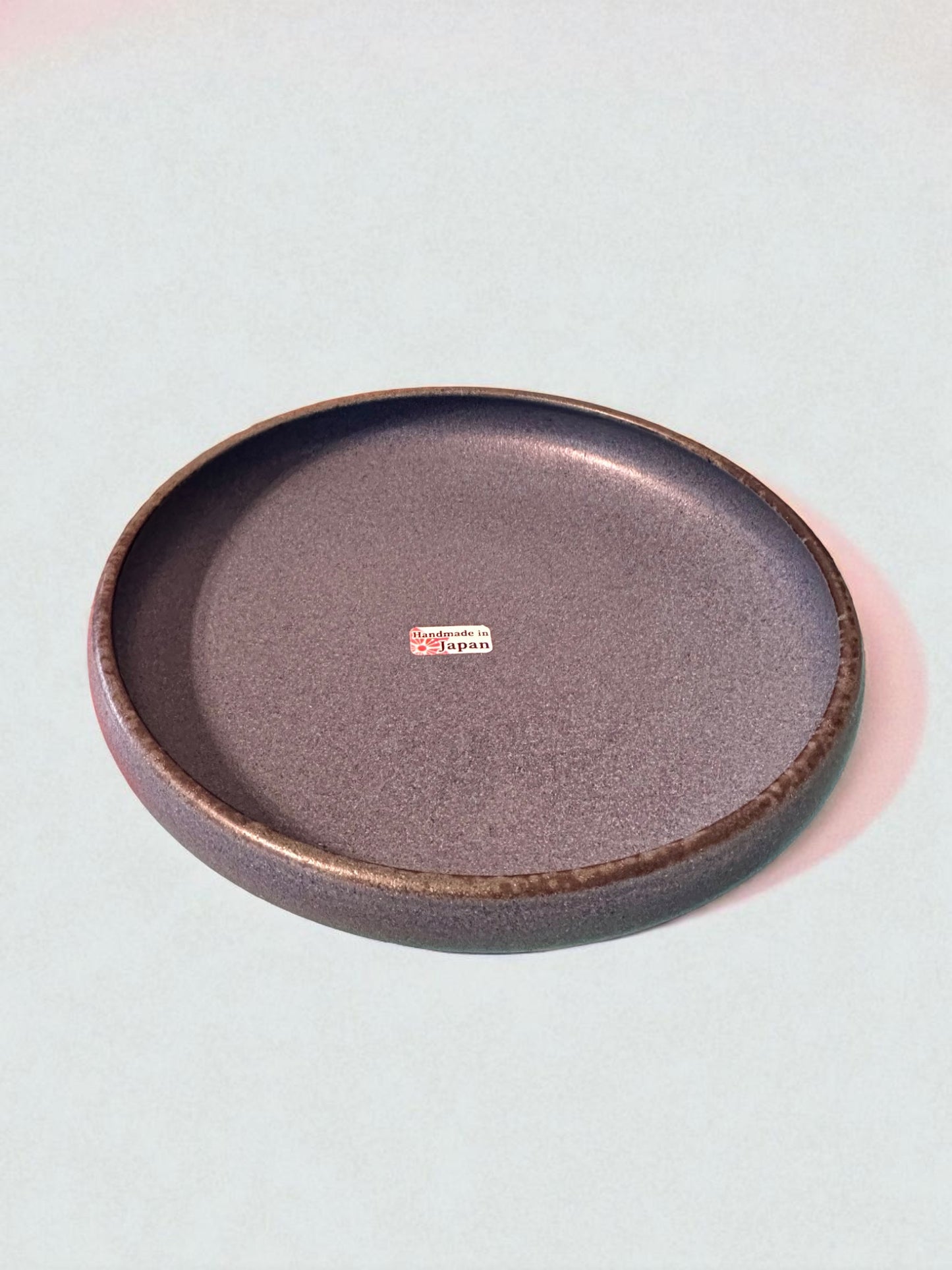 Shallow Ceramic Dish for Kokedama – 6.5"