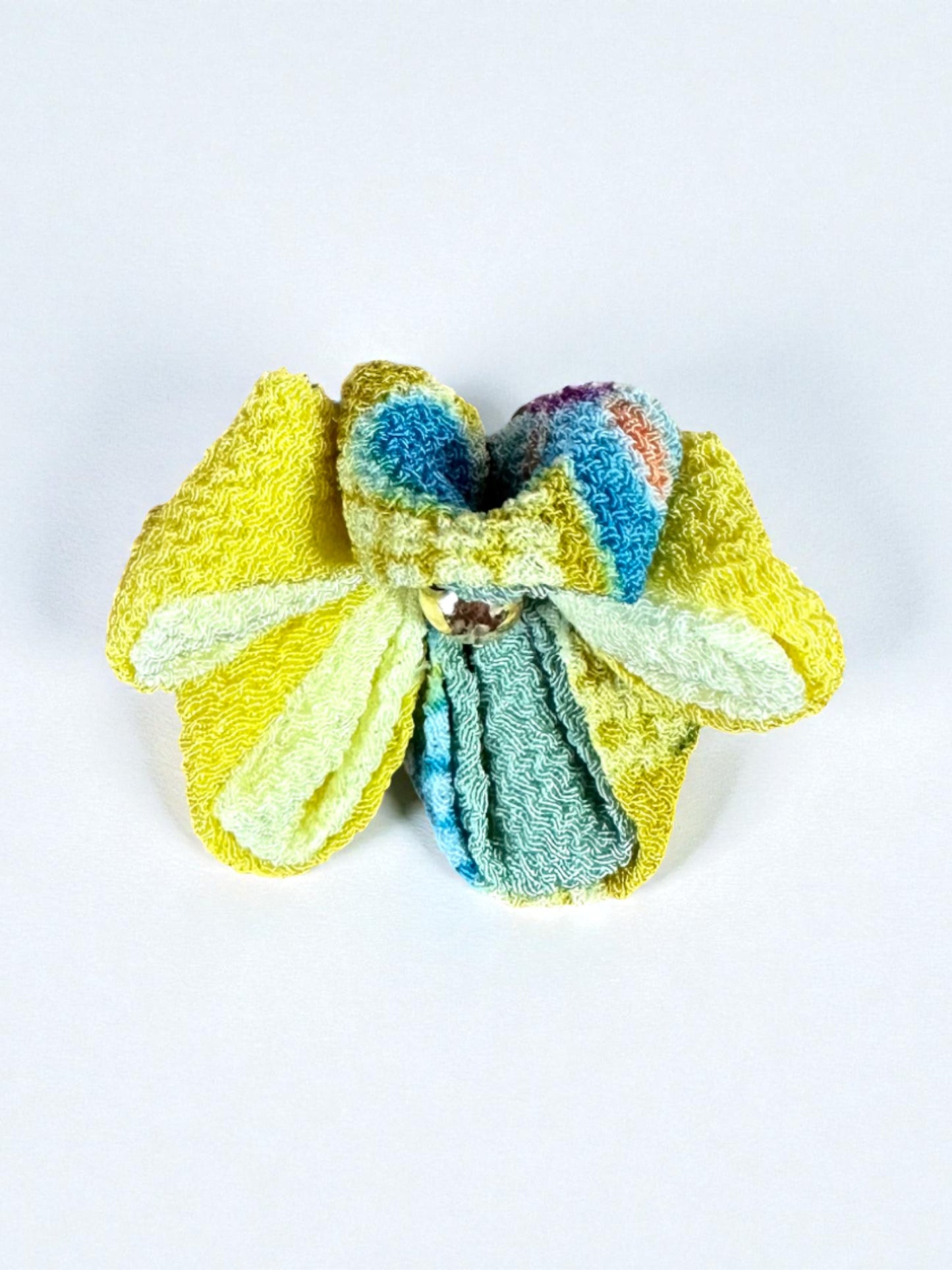 Spring Breeze – Tsumami Zaiku Flower Clip & Brooch