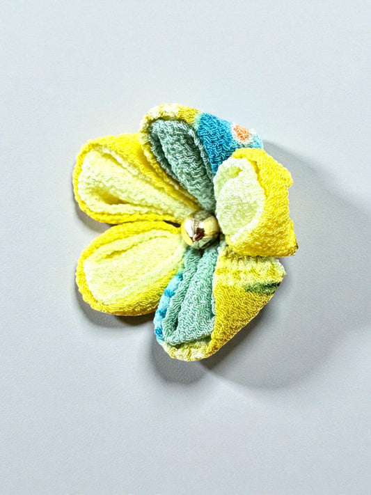 Spring Breeze – Tsumami Zaiku Flower Clip & Brooch