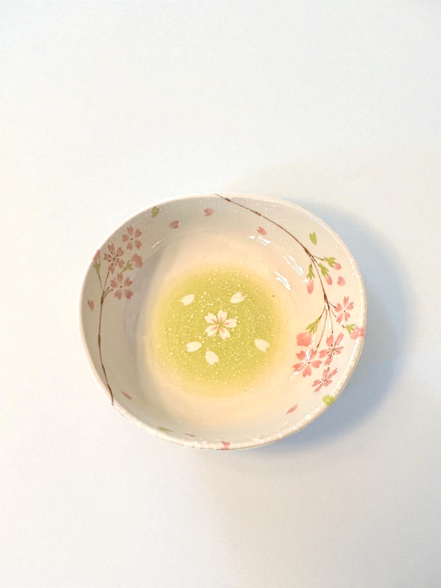 Cherry Blossom Ceramic Bowl Saucer – 6.5"