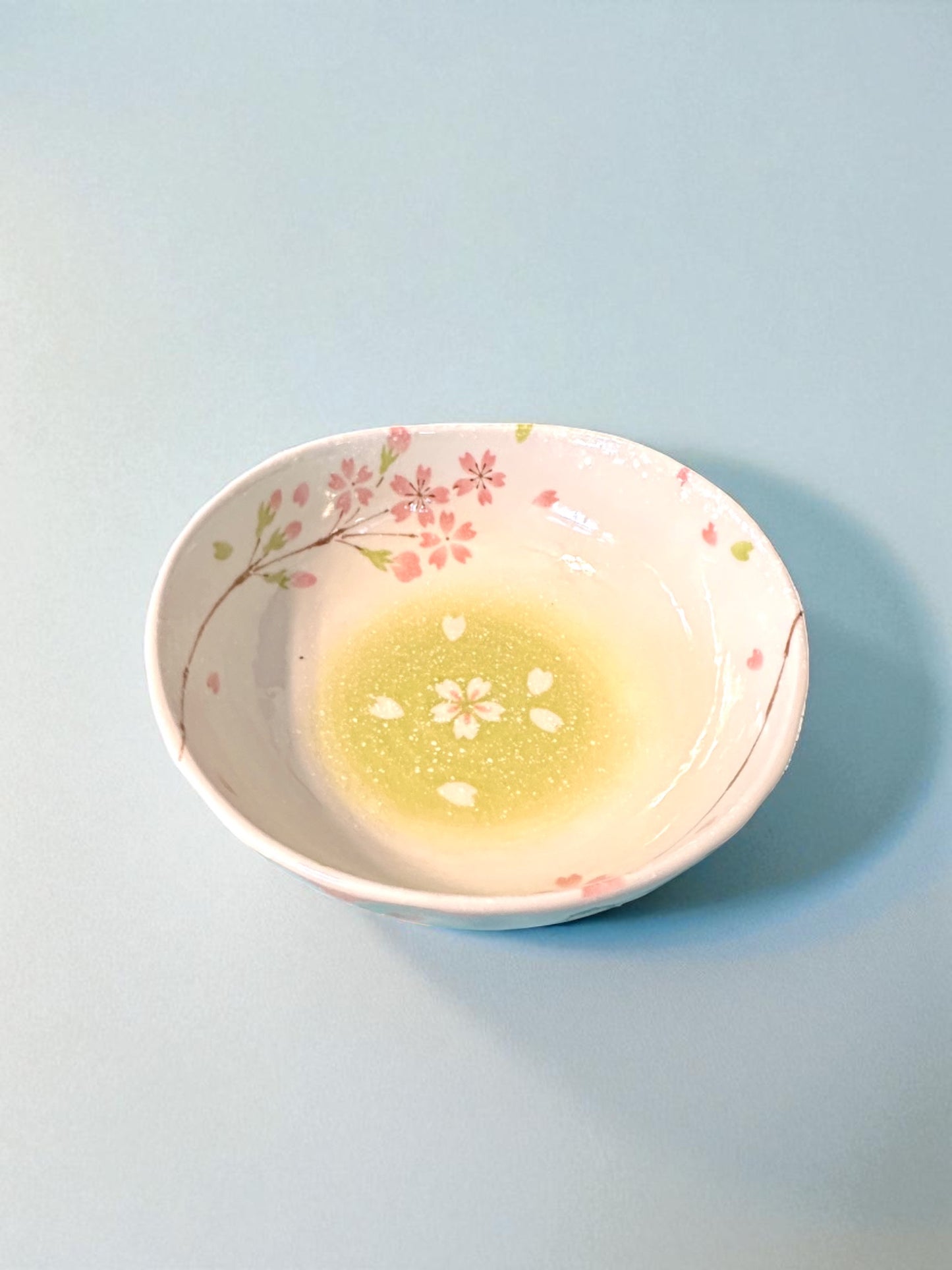 Cherry Blossom Ceramic Bowl Saucer – 6.5"